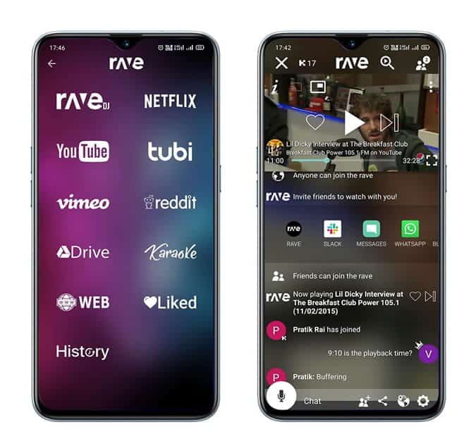 صورة لـ كيفية مشاهدة YouTube مع أصدقائك في الوقت الفعلي على سطح المكتب والهاتف | Rave-uYSLvRfs-DzTechs