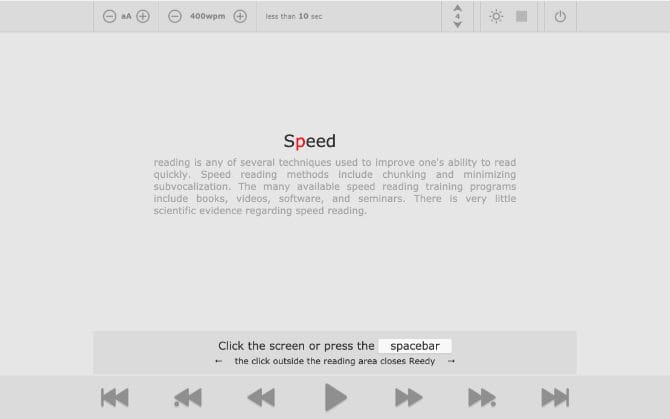 صورة لـ أفضل إضافات القراءة بشكل سريع لمتصفح Google Chrome | Reedy_speed_reading_pause_screen_670x419-2UTRWSfs-DzTechs