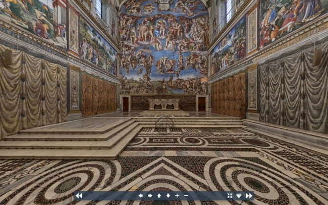صورة لـ أفضل تجارب السفر الافتراضية التي يمكن لعائلتك الاستمتاع بها معًا | SistineChapelVirtualTour-iuRcDRfs-DzTechs