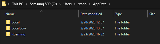 صورة لـ دليل النسخ الاحتياطي: ملفات ومجلدات Windows التي يجب نسخها احتياطيًا دائمًا | Windows_AppData_Folder-4VSCdSfs-DzTechs