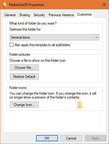 صورة لـ كيفية تغيير التطبيقات والإعدادات الافتراضية في Windows 10 | Windows_Folder_Properties-emwgcTfs-DzTechs