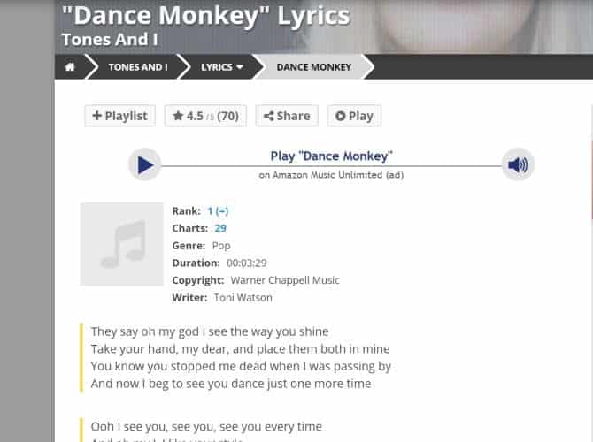 صورة لـ أفضل المواقع للعثور على كلمات الأغاني عبر الانترنت | best_lyrics_sites_6-3oAkGSfs-DzTechs