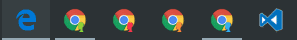 صورة لـ أفضل الملفات الشخصية المُخصصة لـ Chrome التي يجب أن تبدأ في استخدامها | chrome_profiles_taskbar-YWoA2Rfs-DzTechs