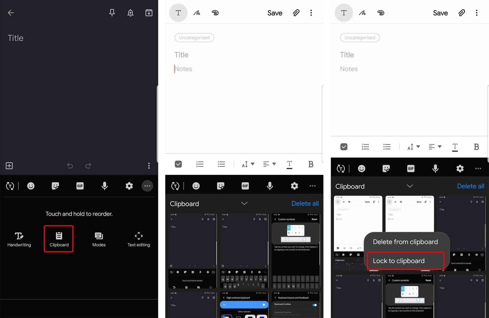 صورة لـ أفضل النصائح والحيل على لوحة مفاتيح Samsung | copy_images_and_lock_them-LoxP5Kfs-DzTechs