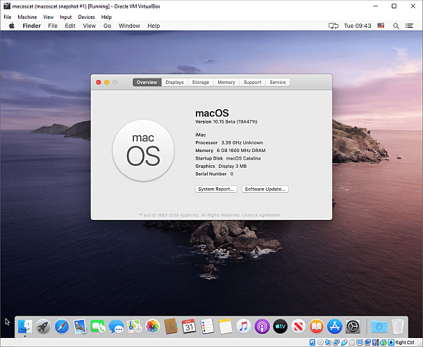 صورة لـ كيفية تشغيل macOS على نظام التشغيل Windows 10 في جهاز افتراضي | macos-catalina-virtualbox-virtual-machine-DzTechs