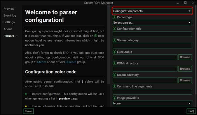 صورة لـ كيفية لعب الألعاب الرجعية على Steam باستخدام Steam ROM Manager؟ | preset1-JHD8sRfs-DzTechs