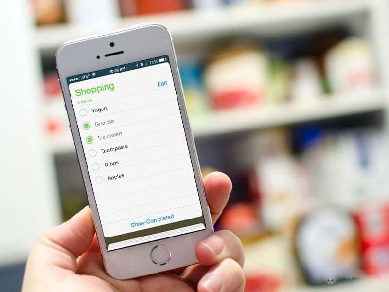 صورة لـ استخدام Apple Reminders و Siri لإنشاء قوائم التسوق على iPhone | shopping_list_reminders_iphone_hero-iNGv3Kfs-DzTechs