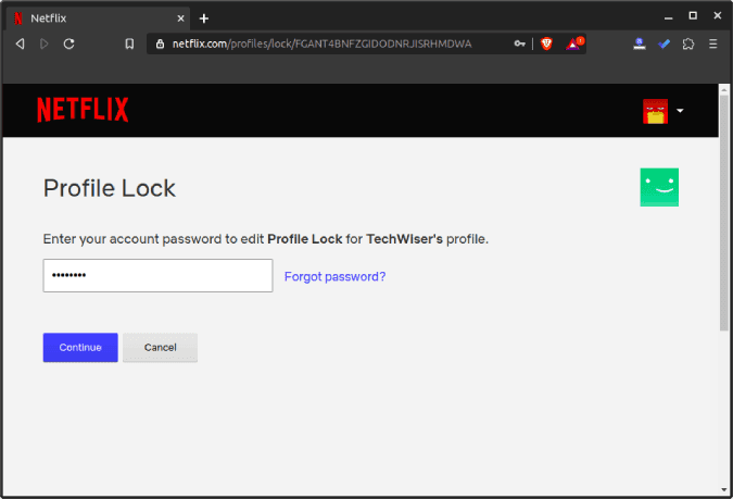 صورة لـ كيفية إعداد الرقابة الأبوية على Netflix لحماية طفلك | verify_enter_account_password-ZdC0aSfs-DzTechs