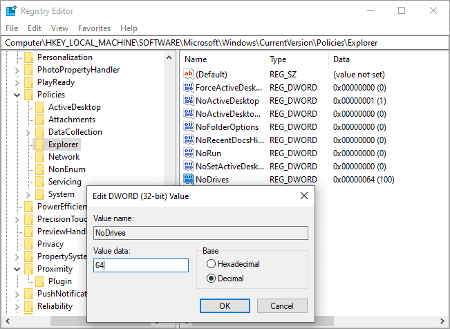 صورة لـ كيفية إخفاء الملفات والمجلدات ومحركات الأقراص في Windows 10 | windows_registry_edit_dword-k7OFsSfs-DzTechs