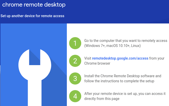 صورة لـ كيفية استخدام كمبيوتر سطح المكتب البعيد من Chrome للتحكم في جهاز الكمبيوتر من أي مكان | 11_Chrome_Remote_Desktop_No_Devices_Linux_670x420-Uq9HqWfs-DzTechs