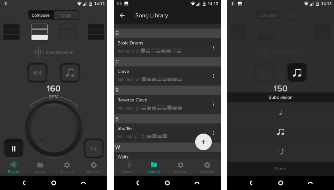 صورة لـ أفضل تطبيقات Android للموسيقيين للتسجيل الموسيقي والتلحين والمزيد | 5._The_Metronome-MAT4vWfs-DzTechs
