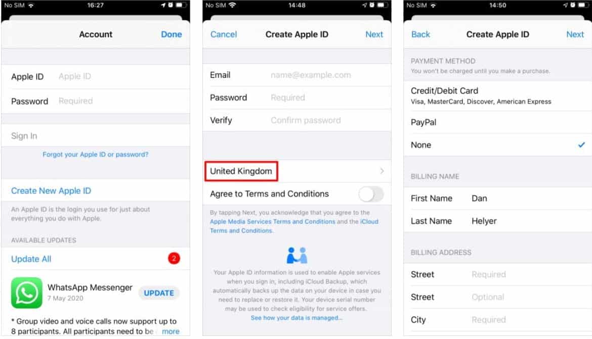 صورة لـ ما يجب معرفته قبل تغيير إعدادات البلد لـ iTunes و App Store | Create_a_Second_Apple_ID-92pxYVfs-DzTechs