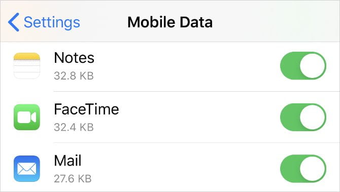 صورة لـ FaceTime لا يعمل أو غير متوفر؟ إصلاحات محتملة لتجربتها | FaceTime_option_in_Cellular_Data_settings_670x379-TUN25Ufs-DzTechs
