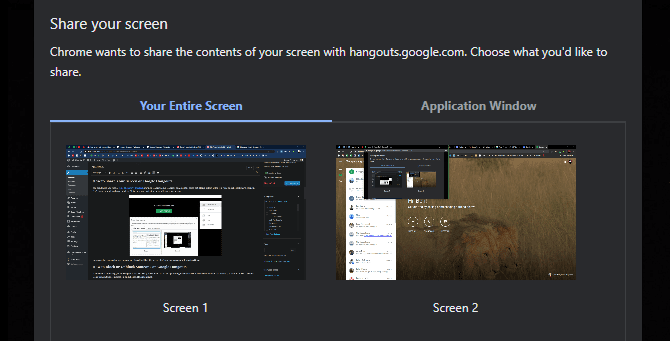 صورة لـ كيفية استخدام Google Hangouts: النصائح والحيل التي يجب أن تعرفها | Hangouts_Share_Screen_670x341-RsCdHTfs-DzTechs