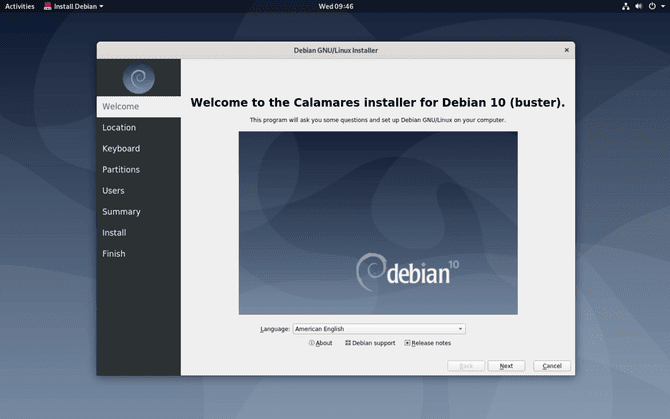 صورة لـ أفضل أنظمة تشغيل Linux التي توفر تحديثات حافة النزيف من التوزيعات الشائعة | ReasonsUseDebian_Install-6NLAGQfs-DzTechs