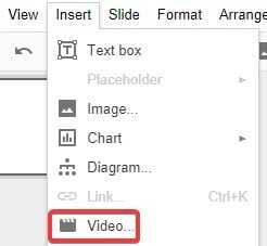 صورة لـ كيفية تضمين مقاطع الفيديو بطرق مختلفة في “العروض التقديمية من Google” | Slides-Video-Insert2B252812529-DzTechs