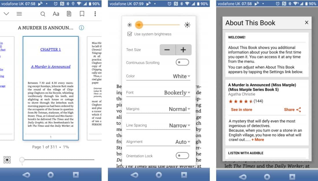 صورة لـ تطبيق Kindle لأجهزة Android و iPhone: هل هو جيد مثل جهاز Kindle الحقيقي؟ | Useful_Features_to_Enhance_Reading_in_the_Kindle_App-CO6fbVfs-DzTechs