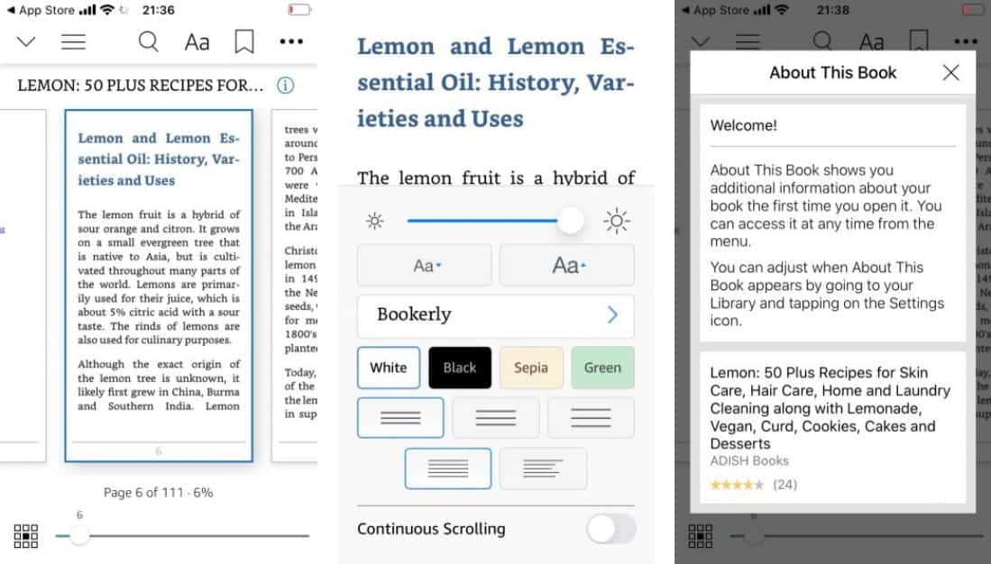 صورة لـ تطبيق Kindle لأجهزة Android و iPhone: هل هو جيد مثل جهاز Kindle الحقيقي؟ | Useful_Features_to_Enhance_Reading_in_the_Kindle_App2-YO6fbVfs-DzTechs