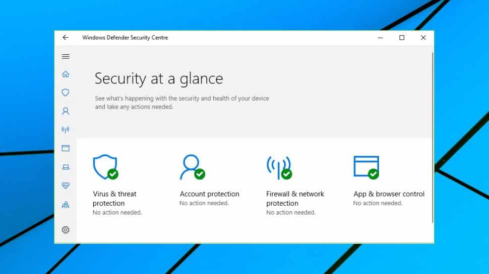 صورة لـ أفضل تطبيقات مكافحة الفيروسات وأمن الإنترنت المجانية لسنة 2023 | Windows-Defender-3
