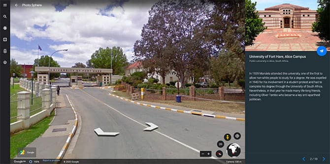 صورة لـ أفضل الجوالات الافتراضية التي سترغب في التحقق منها من خلال Google Earth Tour | best_google_earth_virtual_tours_11_nelson_mandela-DwLNsWfs-DzTechs