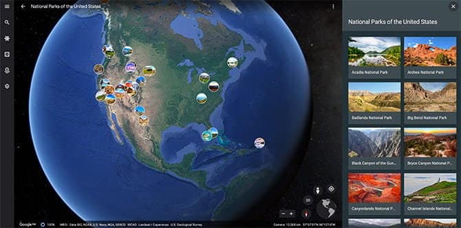 صورة لـ أفضل الجوالات الافتراضية التي سترغب في التحقق منها من خلال Google Earth Tour | best_google_earth_virtual_tours_14_national_parks_united_states-mpLNsWfs-DzTechs
