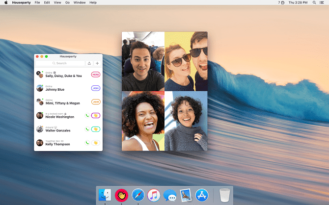 صورة لـ ما تحتاج إلى معرفته حول خصوصية وأمان Houseparty | houseparty_app_on_mac-rGBPNTfs-DzTechs