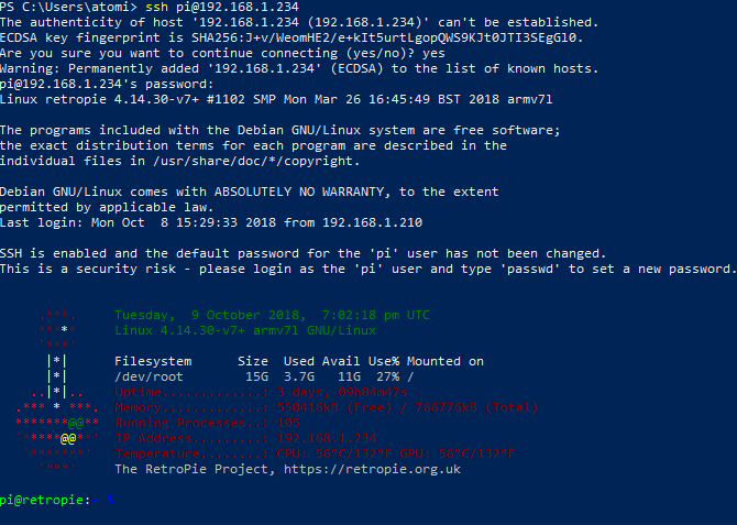 صورة لـ الدليل الكامل لكيفية إعداد SSH على Linux واختبار التكوين الخاص بك | muo_windows_powershell_ssh_connect-ieUkgWfs-DzTechs
