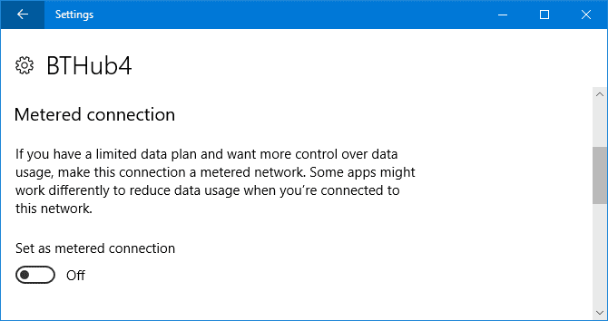 صورة لـ كيفية الحد من استخدام البيانات وعرض النطاق الترددي في Windows 10 | set_as_metered_connection_670x354-QKOaRUfs-DzTechs