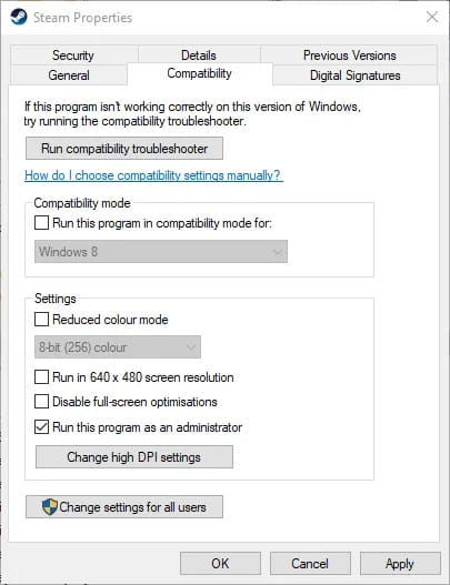 صورة لـ تطبيق Steam لا يشتغل؟ إليك بعض الإصلاحات التي يجب القيام بها | steam_not_opening_fixes_run_as_admin_x-an1z4Vfs