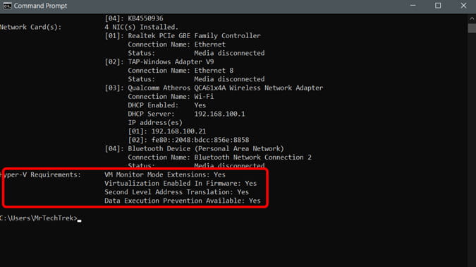 صورة لـ كيفية استخدام Windows 10x Emulator على Windows 10 | Hyper_V_requirements-p51Y0Xfs-DzTechs