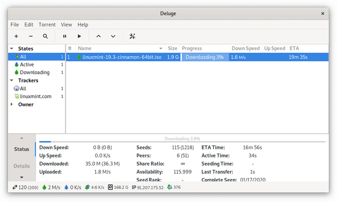 صورة لـ أفضل تطبيقات تنزيل ملفات التورنت لنظام التشغيل Linux | LinuxTorrentClients_Deluge_Client-azwiHKfs-DzTechs