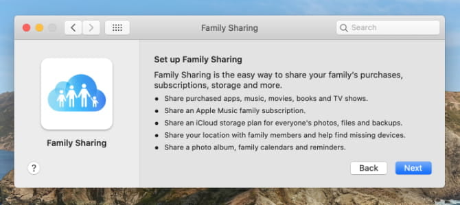 صورة لـ شرح ميزة المشاركة العائلية من Apple: ما تحتاج إلى معرفته وكيفية استخدامها | Mac_Family_Sharing_System_Preferences-aO0NLNfs-DzTechs