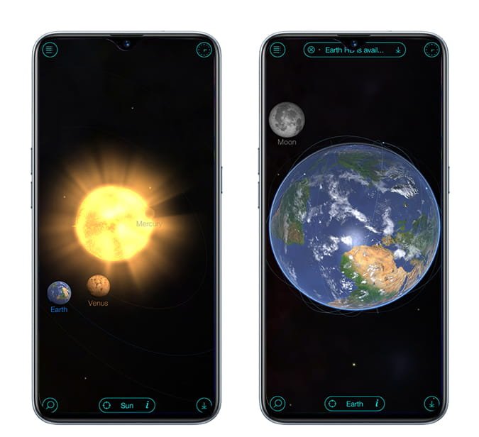 صورة لـ أفضل تطبيقات علم الفلك لنظامي iOS و Android | Solar_Walk_Free-JU9ElXfs-DzTechs