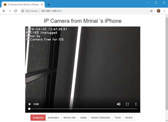 صورة لـ أفضل نصائح وحيل Google Meet التي لم تكن تعلم عنها | ip_webcam_lite_browser-hxeuxXfs-DzTechs