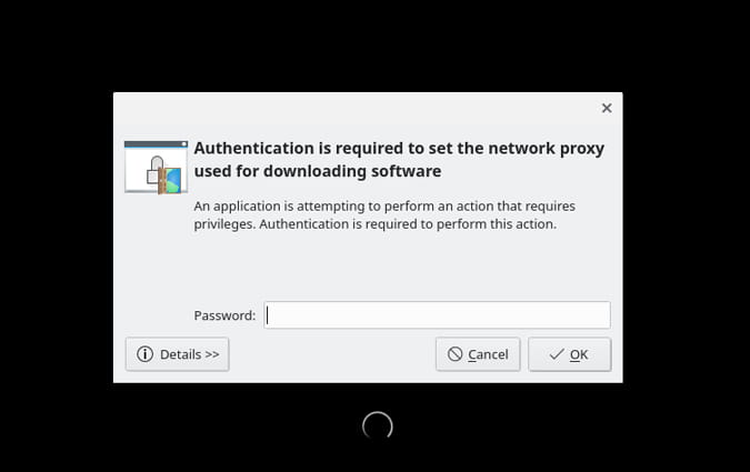 صورة لـ كيفية الحصول على تجربة سطح مكتب Linux على Chrome OS | loging_into_KDE_with_Linux_password-Ff6zxXfs-DzTechs