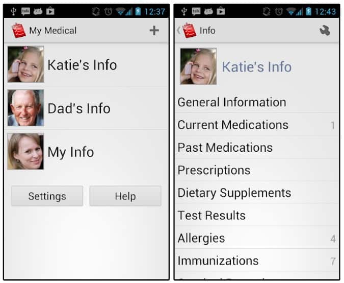 صورة لـ أفضل تطبيقات السجلات الطبية لنظام التشغيل Android و iOS في حالات الطوارئ | my-medical-records-apps-DzTechs