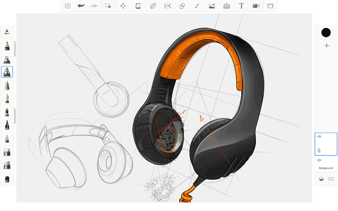 صورة لـ أفضل تطبيقات الرسم والتلوين لجهاز Chromebook | sketchbook-ShOYEYfs-DzTechs