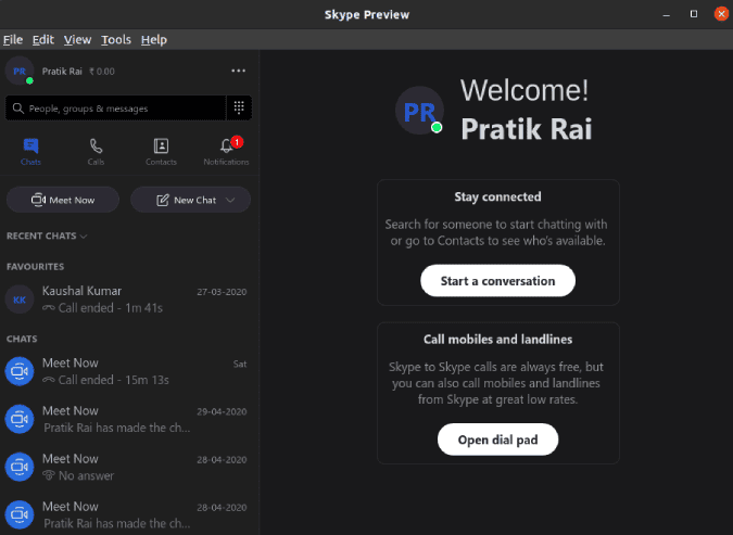 صورة لـ أفضل تطبيقات مؤتمرات الويب والإجتماعات عبر الفيديو البديلة لـ Zoom | skype_meet_nw-dWFRlXfs-DzTechs