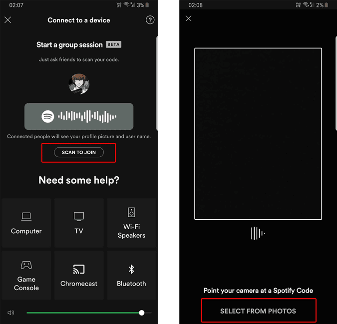 صورة لـ كيفية الاستماع إلى Spotify في نفس الوقت مع شخص آخر | spotify_group_connect-tPsfpYfs-DzTechs
