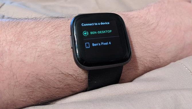 صورة لـ كيفية الاستماع إلى Spotify على ساعة Fitbit الخاصة بك | 05_Spotify_Connect_to_Device_Fitbit_670x380-JT05rMfs-DzTechs