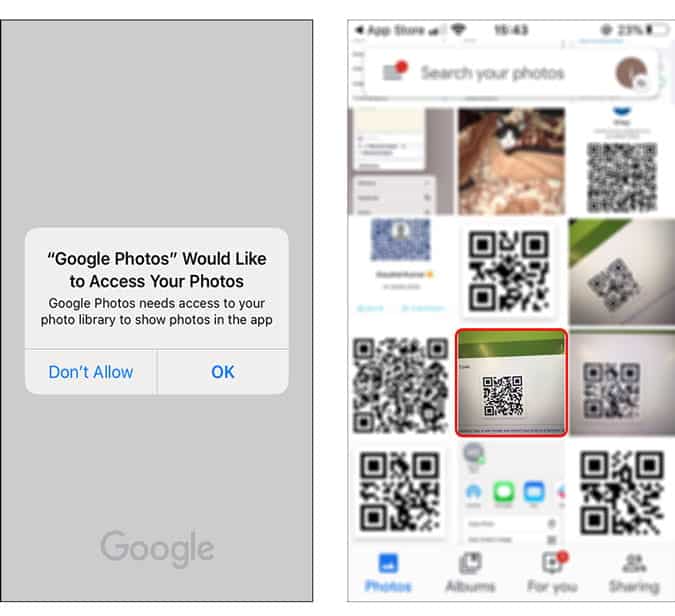 صورة لـ كيفية مسح رمز QR من أي صورة على iPhone | 1_4-XR3E3Nfs-DzTechs