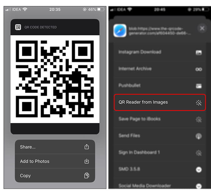 صورة لـ كيفية مسح رمز QR من أي صورة على iPhone | 333-Pi4E3Nfs-DzTechs
