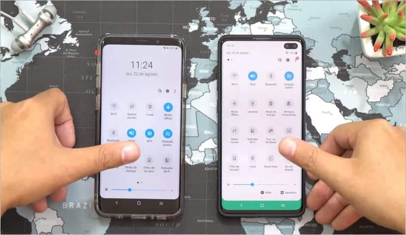 صورة لـ أفضل ميزات One UI لاستخدام هاتف Samsung باحترافية | Ajustes_rapidos_de_One_UI_2.0-cBmTzNfs-DzTechs