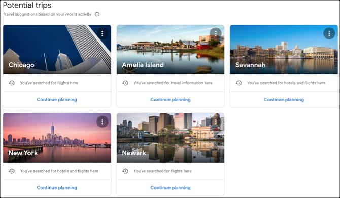 صورة لـ أفضل طرق استخدام Google Flights للتخطيط لرحلتك وتوفير المال | GoogleFlightsPotentialTrips-JF2jvLfs-DzTechs