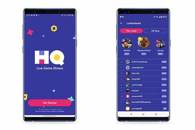 صورة لـ أفضل تطبيقات الأسئلة والمسابقات وألعاب التريفيا لـ Android | HQ_Trivia-1rrhwMfs-DzTechs