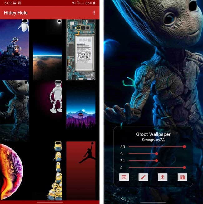 صورة لـ أفضل تطبيقات إنشاء الخلفيات وتنزيلها لنظام Android لعام 2023 | Hidey_hole-ZdlnsNfs-DzTechs