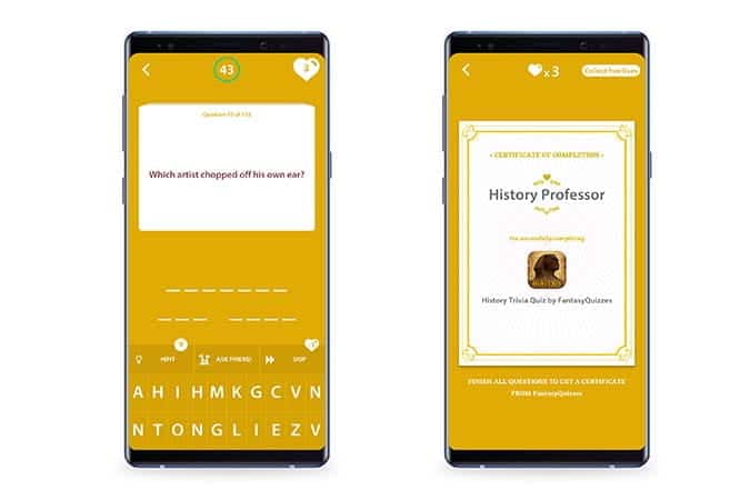 صورة لـ أفضل تطبيقات الأسئلة والمسابقات وألعاب التريفيا لـ Android | History_Quiz-4hrhwMfs-DzTechs