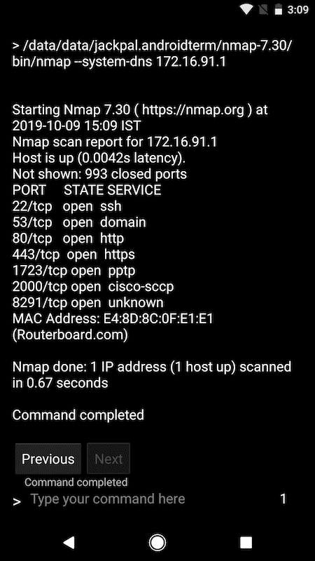 صورة لـ أفضل التطبيقات البديلة لـ Wireshark على نظام Android | Screenshot_20191009_150927_1-bgMqpNfs-DzTechs