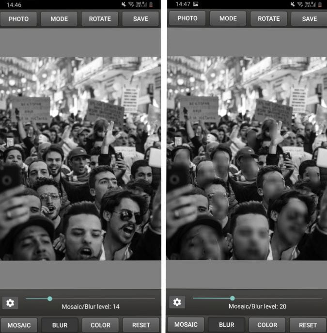 صورة لـ أفضل التطبيقات لطمس الوجوه وتعتيمها في الصور ومقاطع الفيديو لـ Android و iOS | Screenshot_20200609_144658_Mosaic_Pixelate_Censor_1-hHNO0Yfs-DzTechs