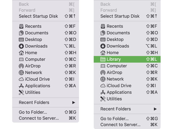 صورة لـ كيفية عرض الملفات المخفية على الـ Mac | ShowLibraryFolderMenuOnMac-HqlQ6Nfs-DzTechs